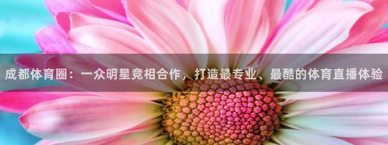 成都体育圈：一众明星竞相合作，打造最专业、最酷的体育直播体验